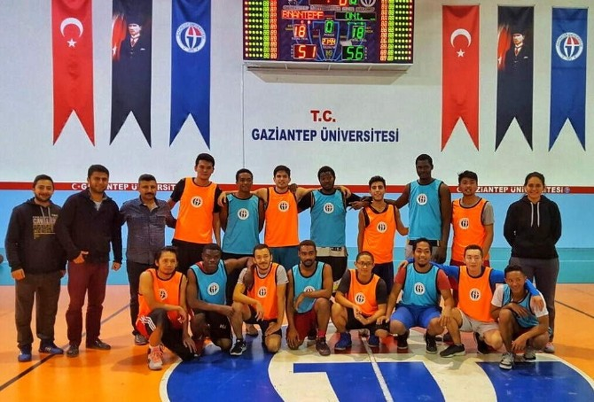 Uluslararası Öğrenci Topluluğundan Basketbol Müsabakası