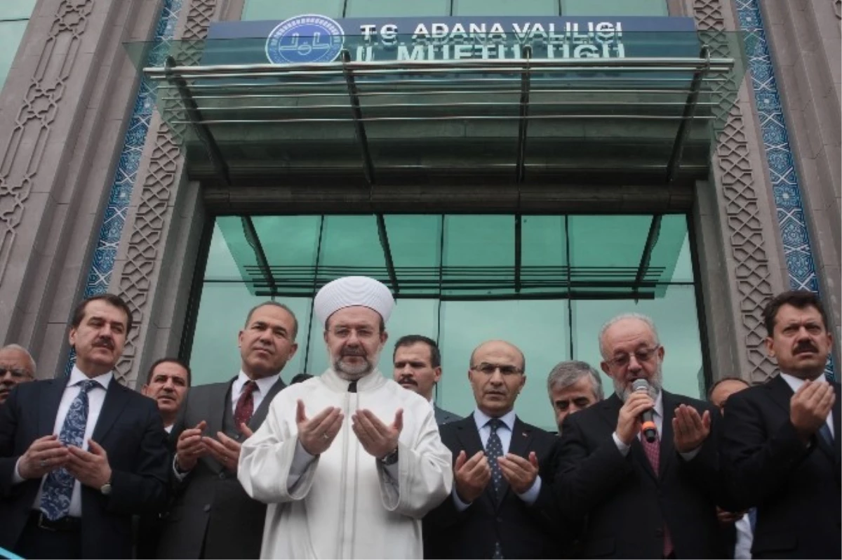 Adana Yeni Müftülük Binasına Kavuştu