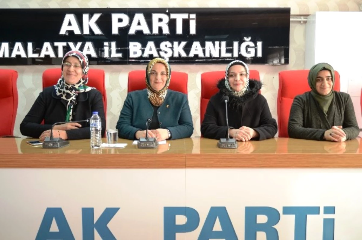 AK Parti Malatya Kadın Kolları Başkanı Aynur Oğuzhan Açıklaması