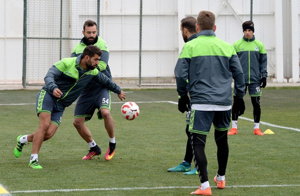 Atiker Konyaspor\'un Kızılcabölükspor Maçı Hazırlıkları