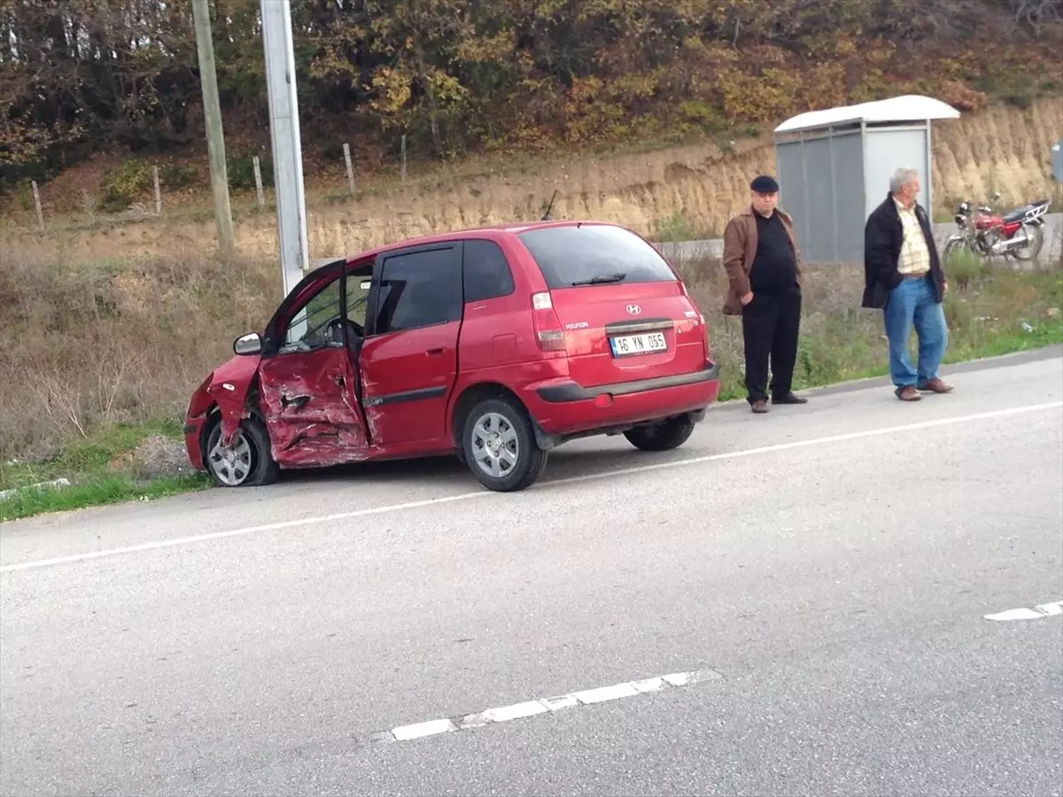 Bafra\'da Trafik Kazası: 1 Yaralı