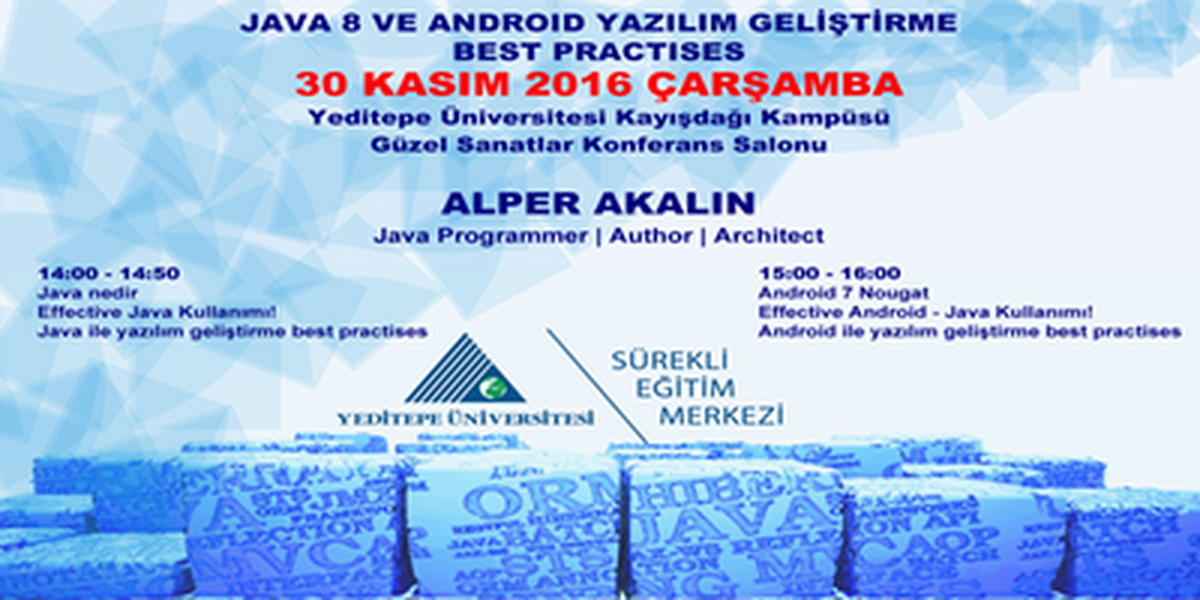 Java 8 ve Android Yazılım Geliştirme Best Practises