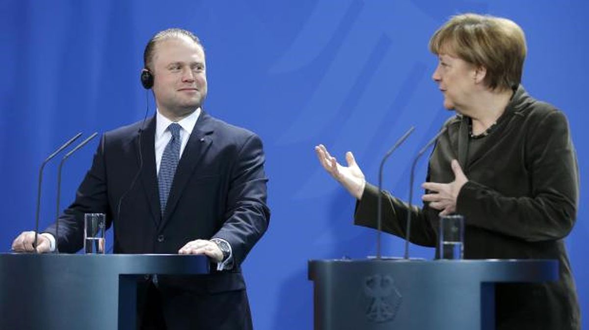 Merkel-Muscat Görüşmesi