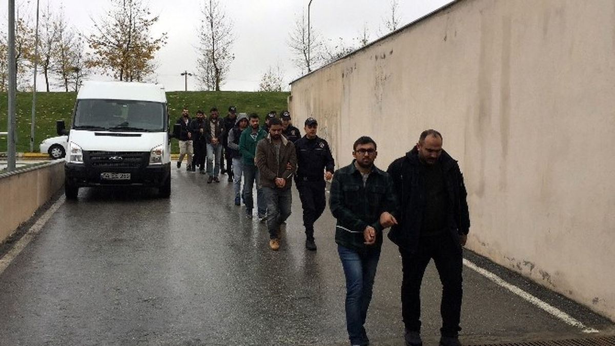 Öğrenci Evleri Sorumlusu 7 Şüpheli Adliyeye Sevk Edildi