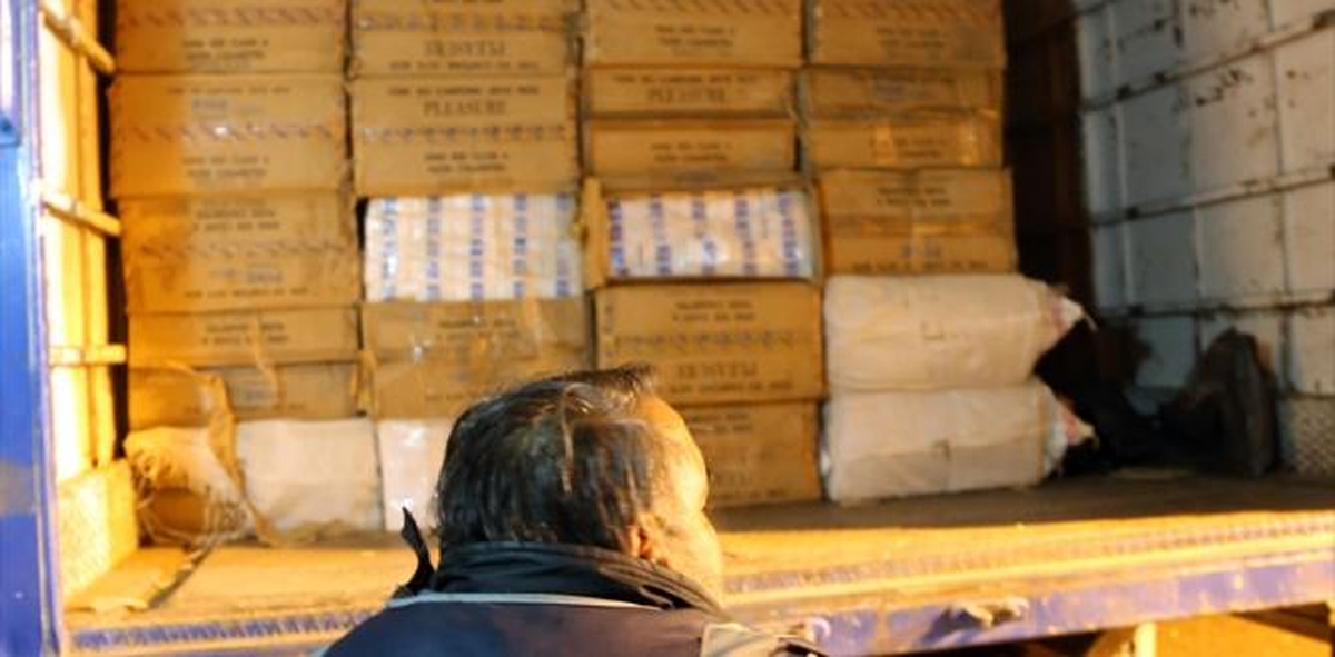 Oyuncaklar Arasında Kaçak Sigara Sevkiyatı