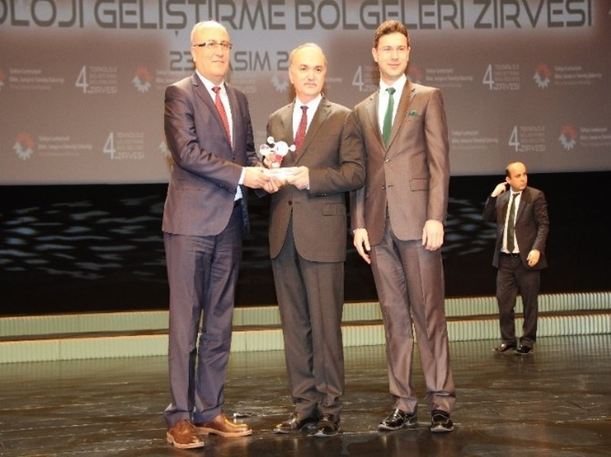 Samsun Teknopark\'a Üçüncülük Ödülü