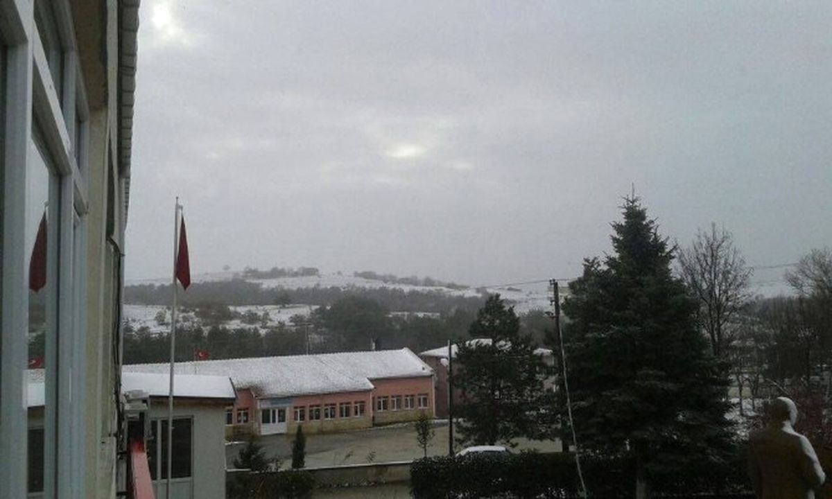Trakya\'ya İlk Kar Düştü