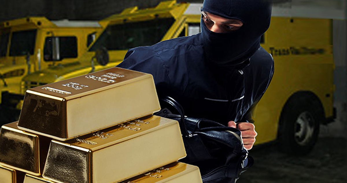 ABD'de Sokak Ortasında Altın Çalan Hırsız, Güvenlik Kamerasına Yakalandı