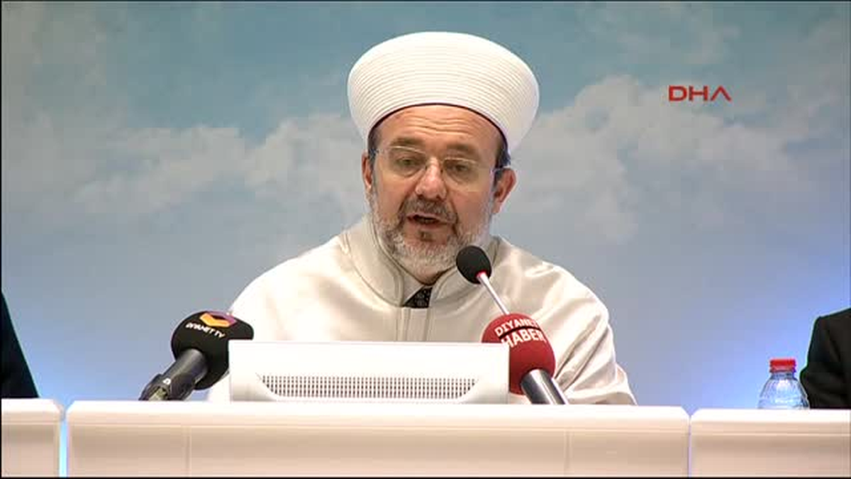 Adana Diyanet Işleri Başkanı Görmez 33. Il Müftüleri Istişare Toplantısı Konuştu 6