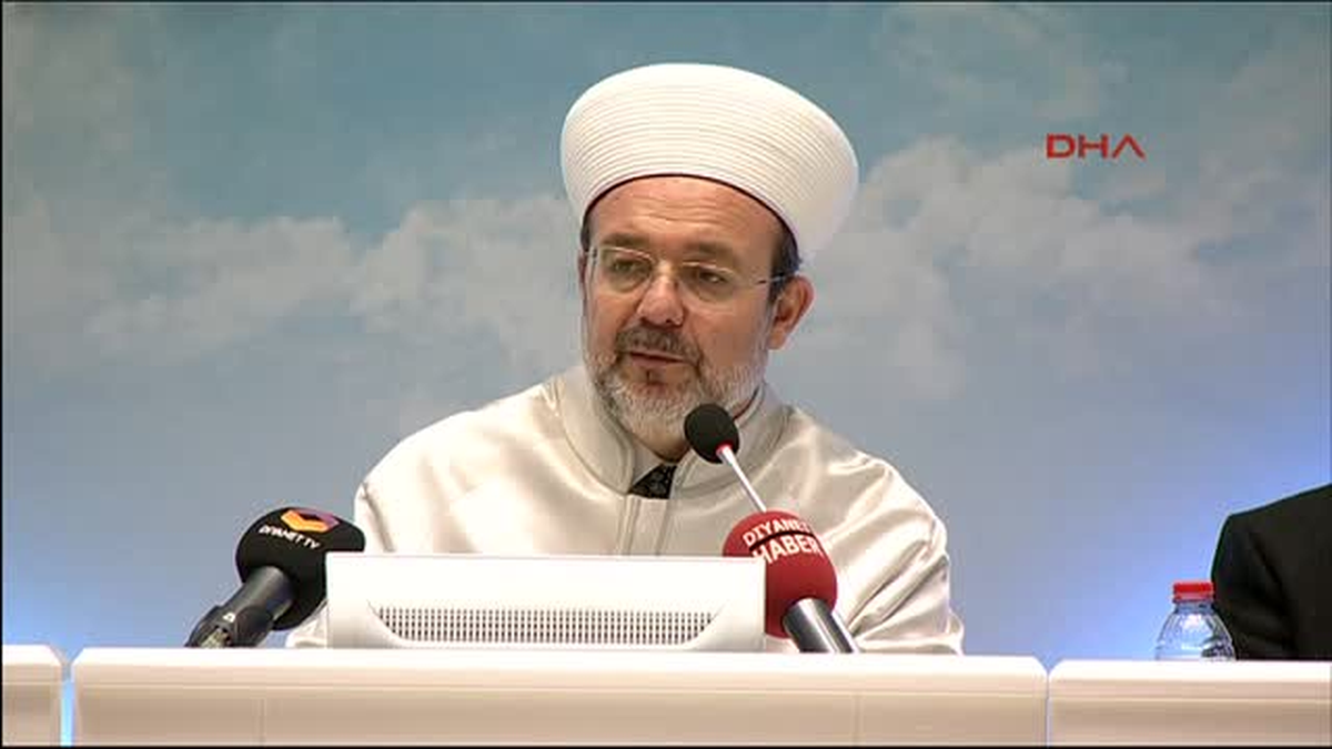 Adana Diyanet Işleri Başkanı Görmez 33. Il Müftüleri Istişare Toplantısı Konuştu 5