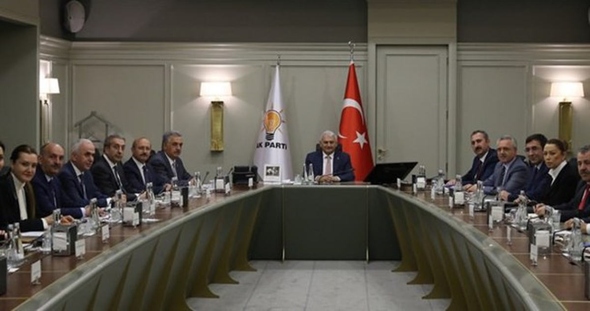 AK Parti Myk Toplantısı Sona Erdi