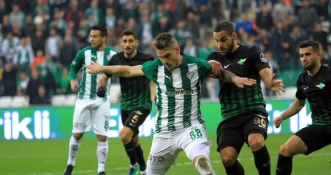 Akhisar Belediyespor ile Bursaspor 3-3 Berabere Kaldı