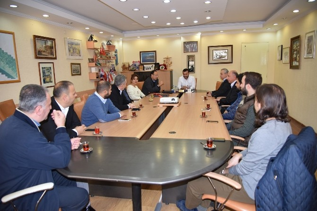 Altid Yeni Yönetimi Başkan Yücel\'i Ziyaret Etti
