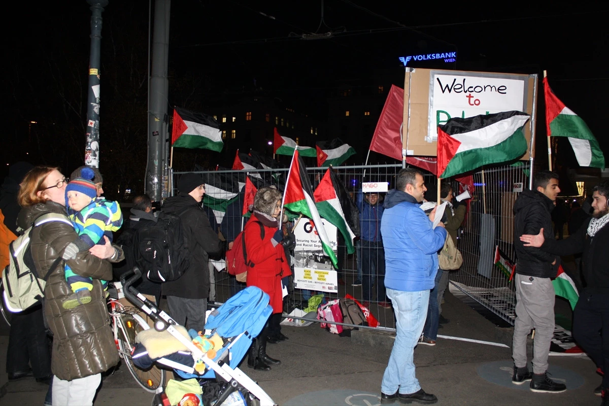 Avusturya\'da "İsrail" Protestosu