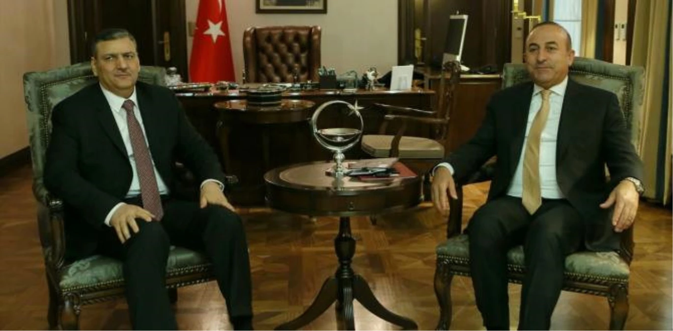 Bakan Çavuşoğlu, Suriye Muhalefeti Müzakere Yüksek Kurulu Koordinatörü Dr. Riyad Hicab ile Görüştü