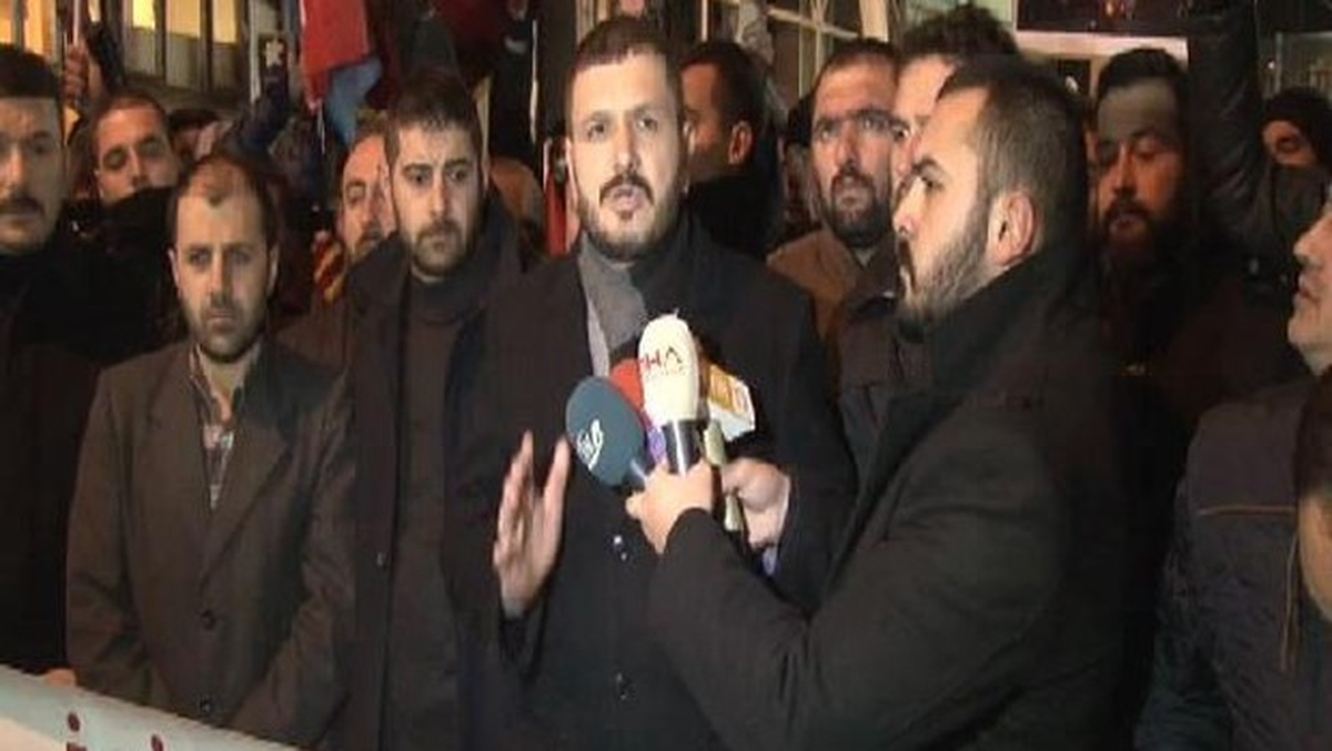 Beyoğlu\'nda Alperenler\'den Halep Protestosu