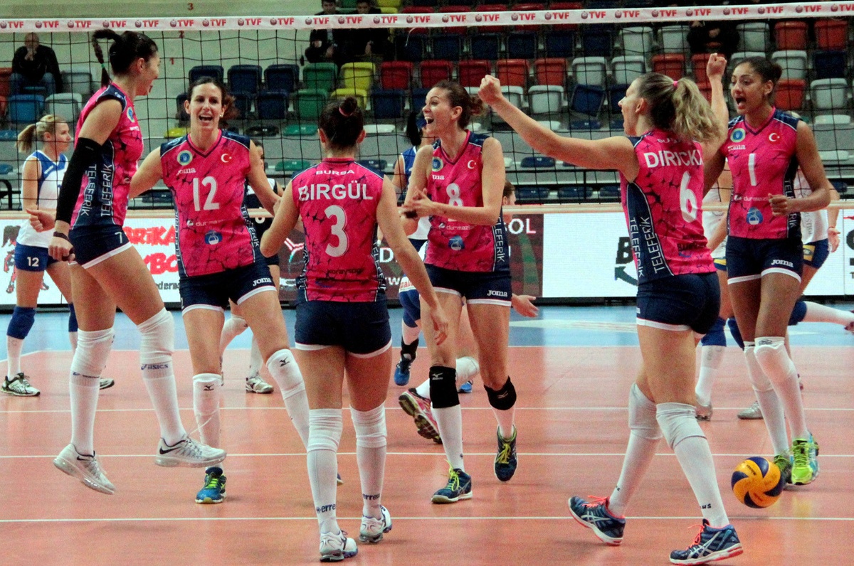 Bursa Büyükşehir Belediyespor-Çanakkale Belediyespor: 2-3