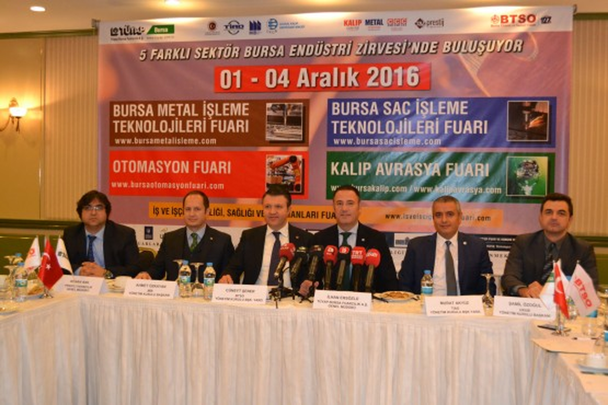 Bursa Endüstri Zirvesi Kapılarını Açıyor
