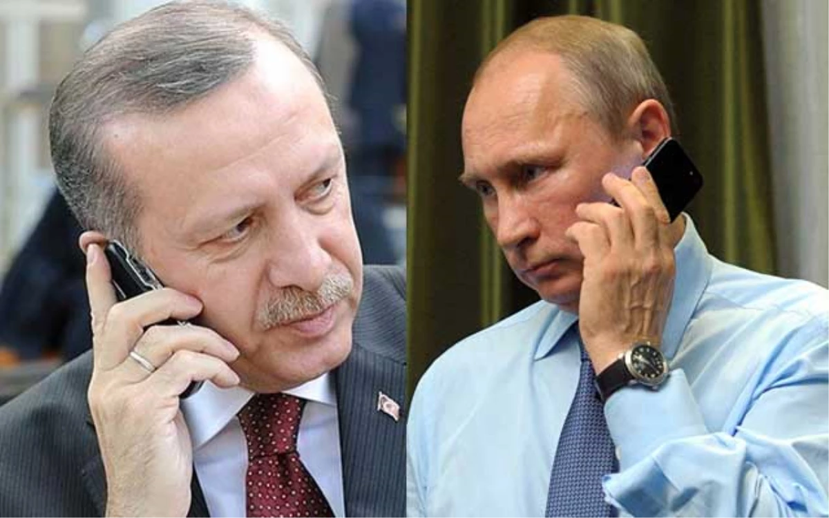 Erdoğan, Putin ile Suriye\'yi Görüştü