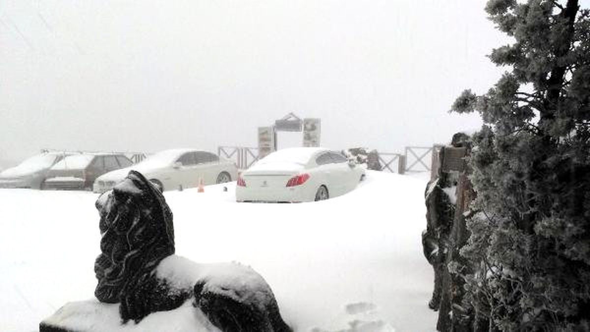 Kartepe\'de Kar Kalınlığı 40 Santime Ulaştı