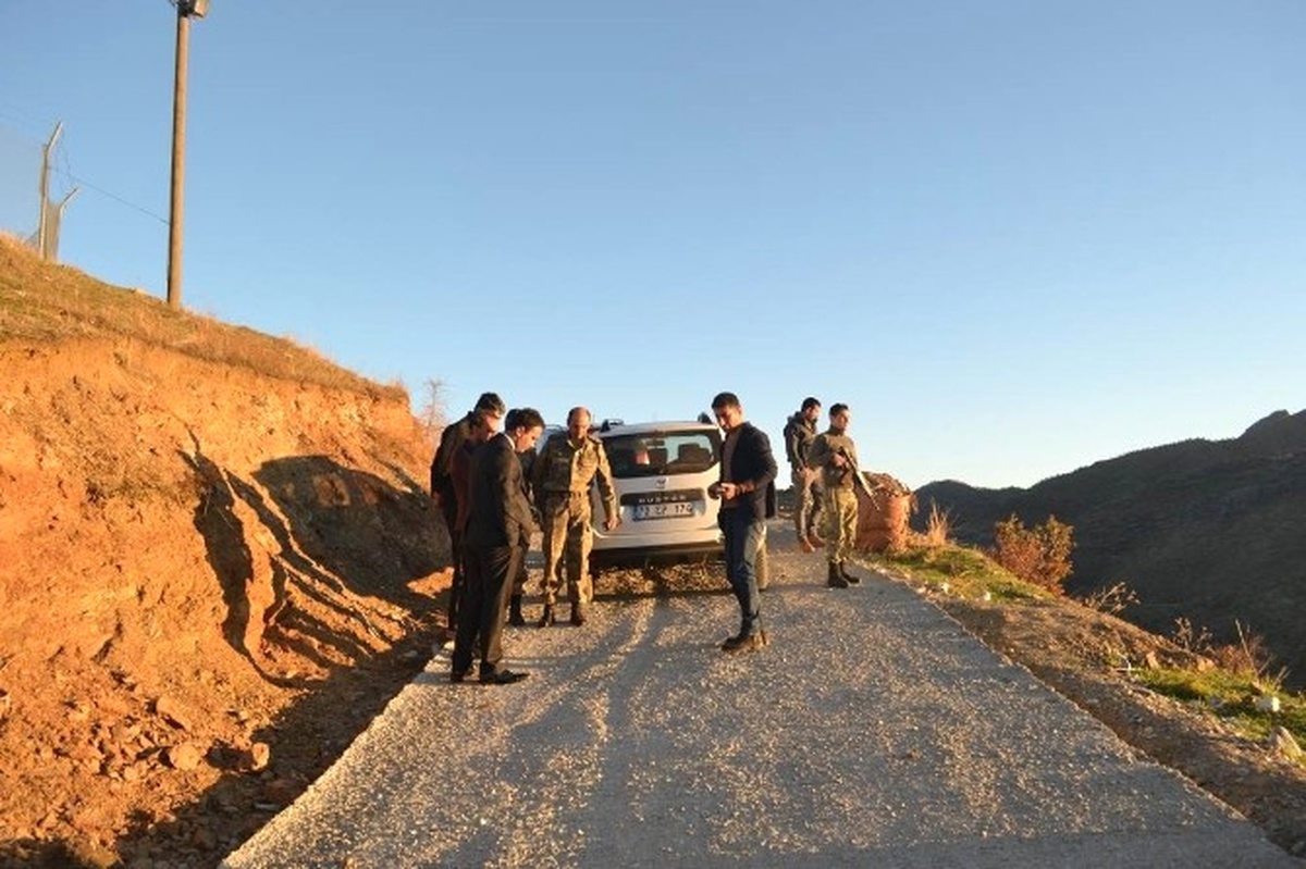 Kaymakam Dundar, Pahan Tepe Yolunu İnceledi