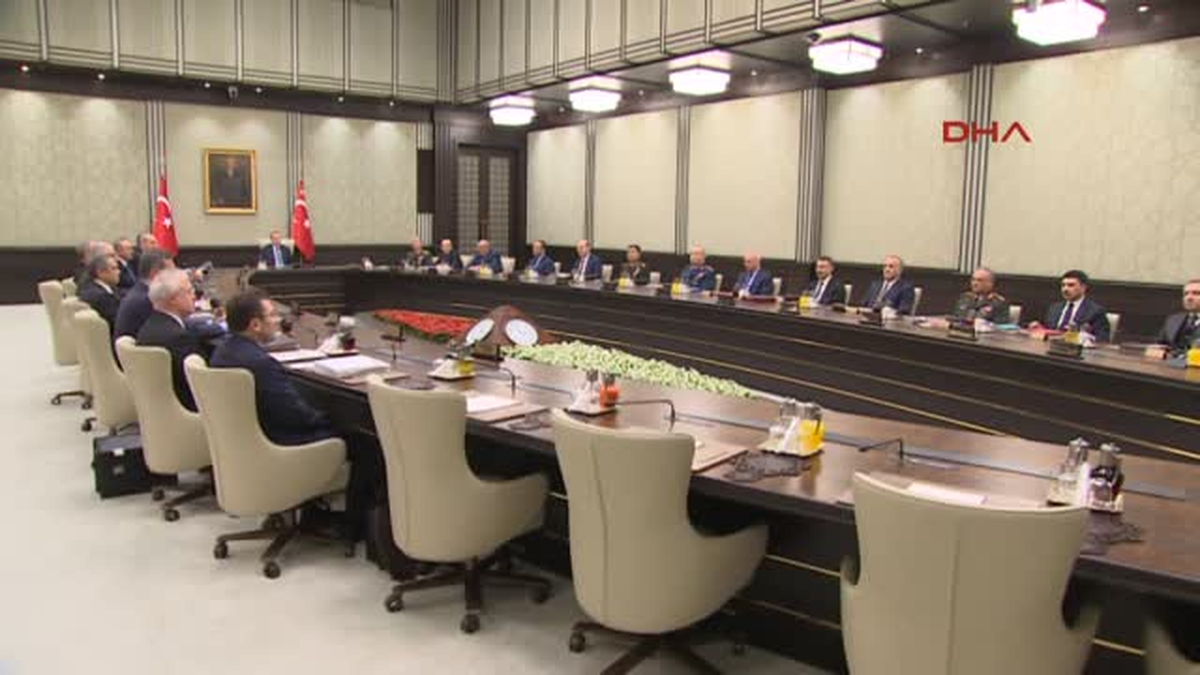 Mgk Toplantısı Beştepe\'de Başladı
