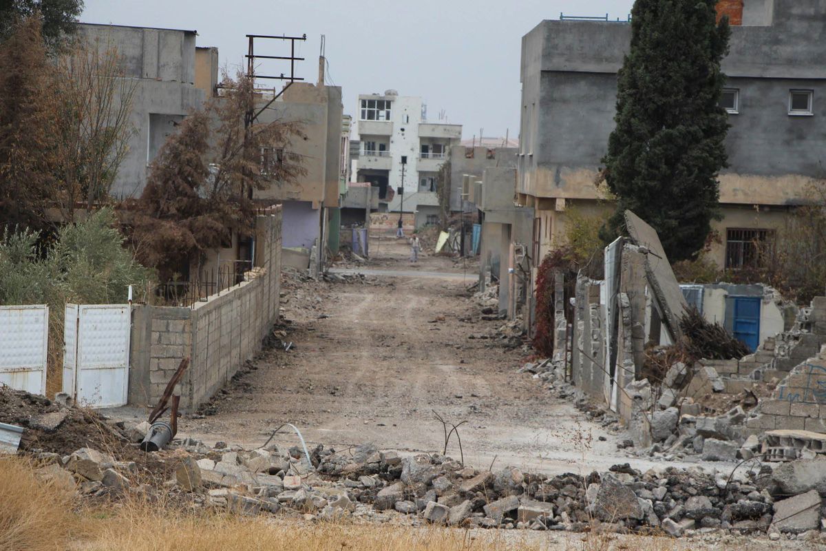 Nusaybin\'de Bir Sokakta Giriş Yasağı Kalktı