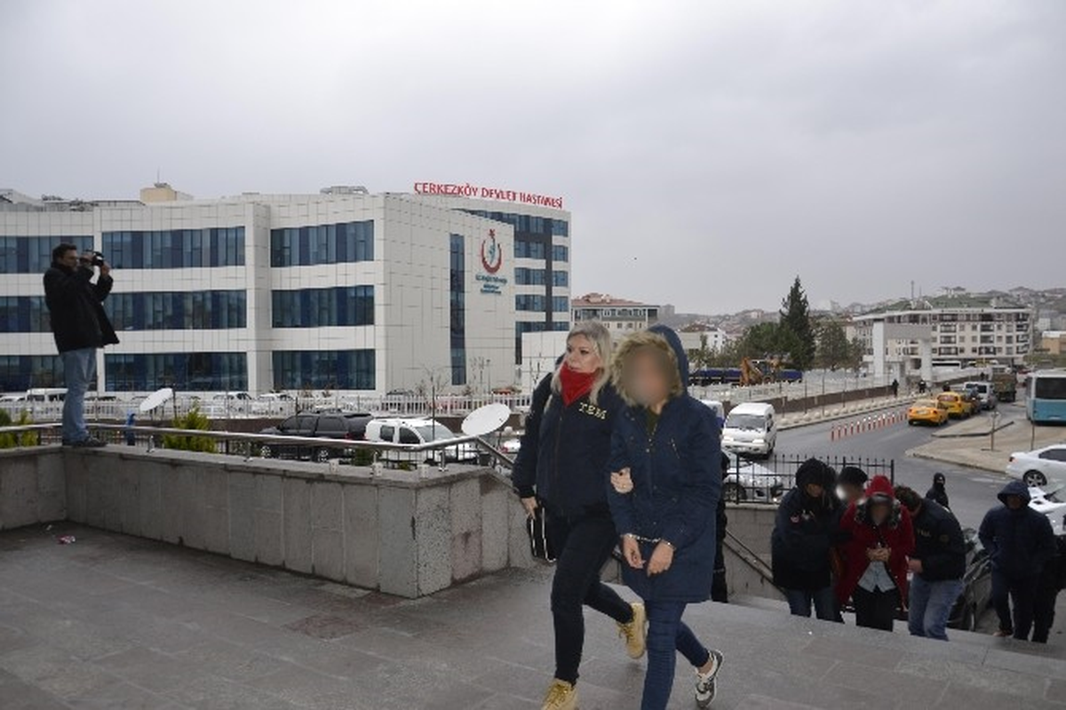 Tekirdağ\'da 10 PKK Şüphelisi Adliyeye Sevk Edildi