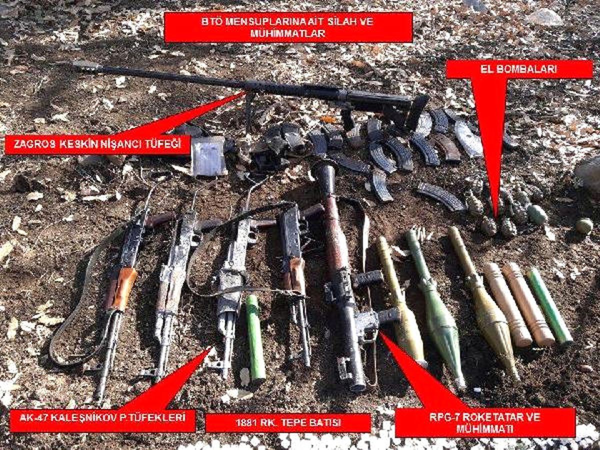 Tsk: 10 Terörist Etkisiz Hale Getirildi