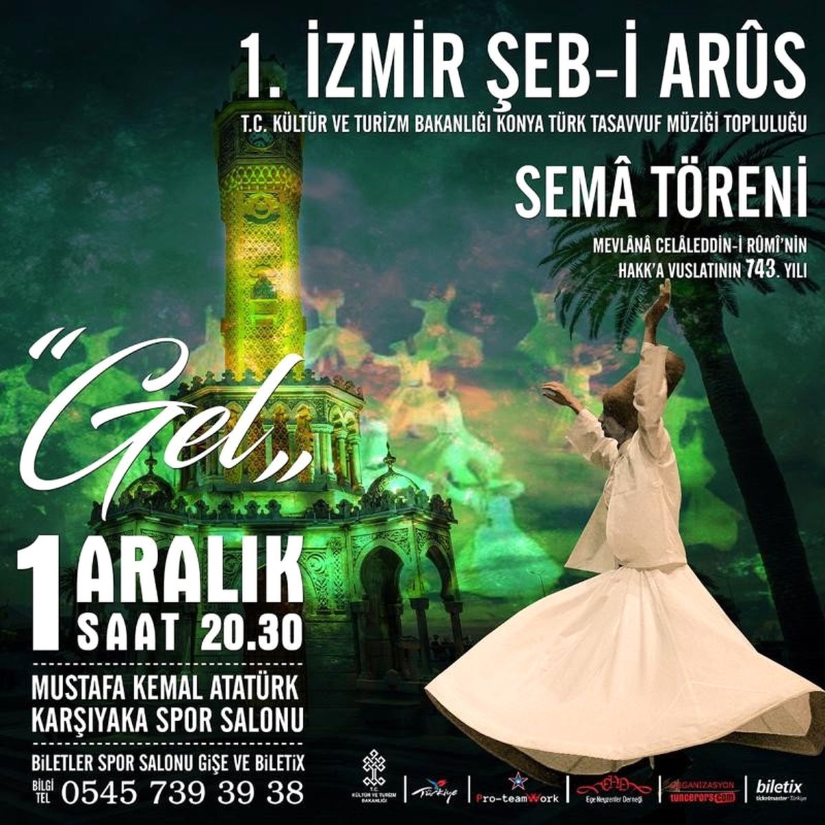 1. İzmir Şeb-i Arus Sema Töreni