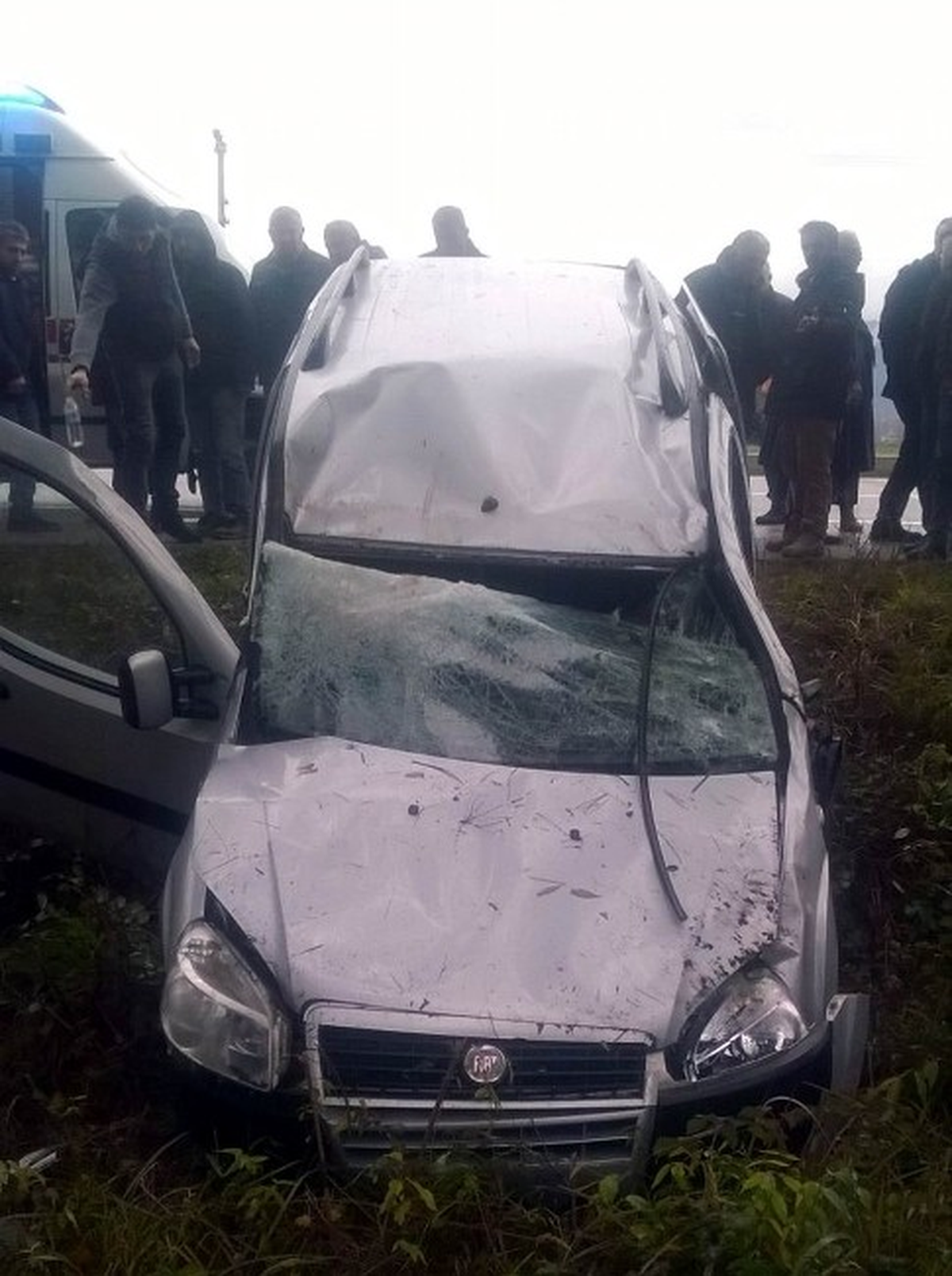Ağaca Çarpan Kamyonet Takla Attı: 1 Yaralı