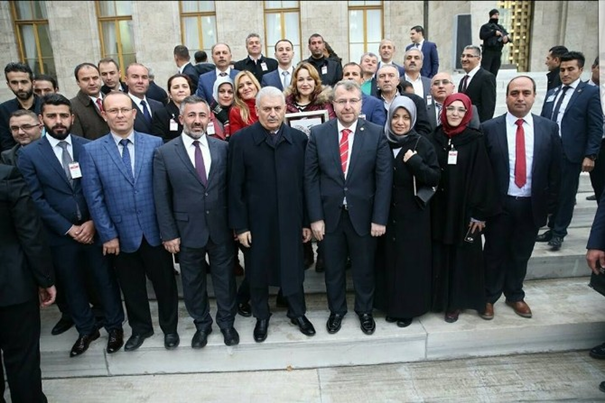 AK Parti Bilecik Heyetinden Başbakan Binali Yıldırım\'a Ziyaret