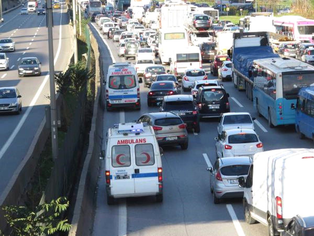 Anadolu Yakasında Trafik Çilesi