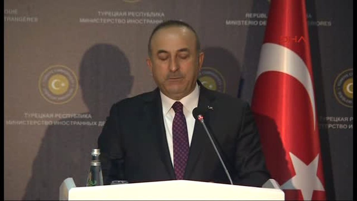 Antalya Dışişleri Bakanı Çavuşoğlu Ile Rusya Dışişleri Bakanı Sergey Lavrov Ortak Basın Toplamtısı...