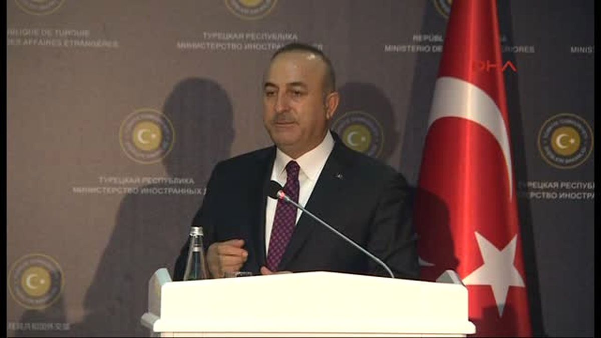 Antalya Dışişleri Bakanı Çavuşoğlu Ile Rusya Dışişleri Bakanı Sergey Lavrov Ortak Basın Toplamtısı...