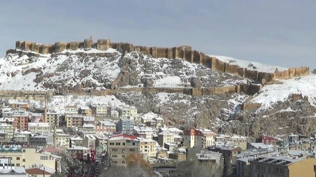 Bayburt\'ta Kar Yağışı