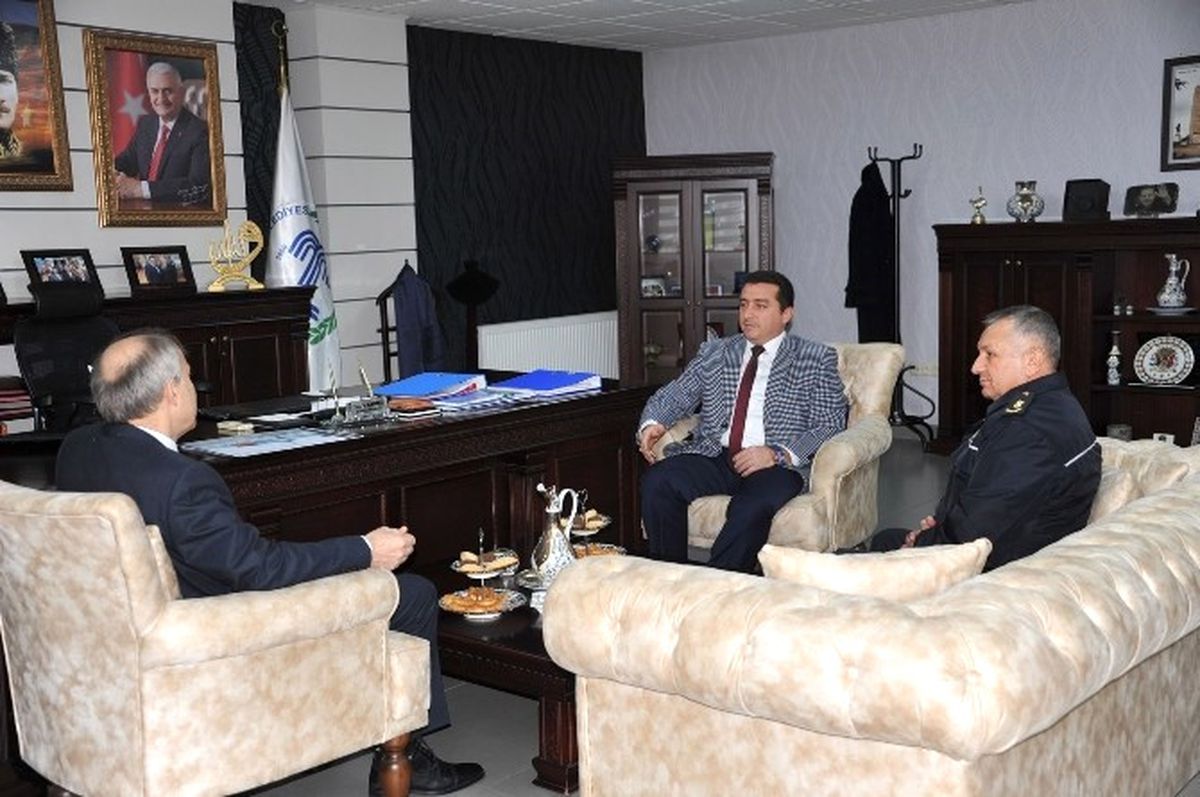 Bilecik İl Emniyet Müdürü Namal, Başkan Bakıcı\'yı Ziyaret Etti