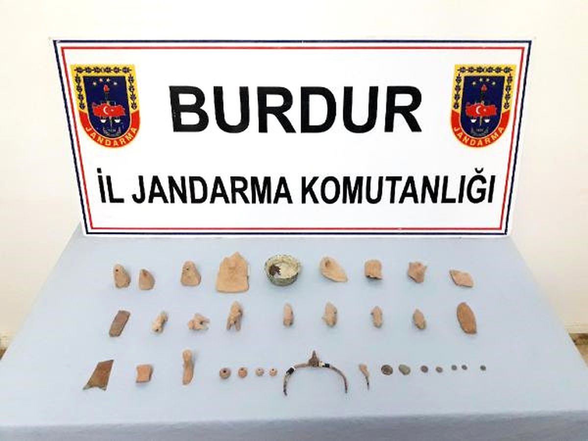 Bucak\'ta Tarihi Eser Operasyonu