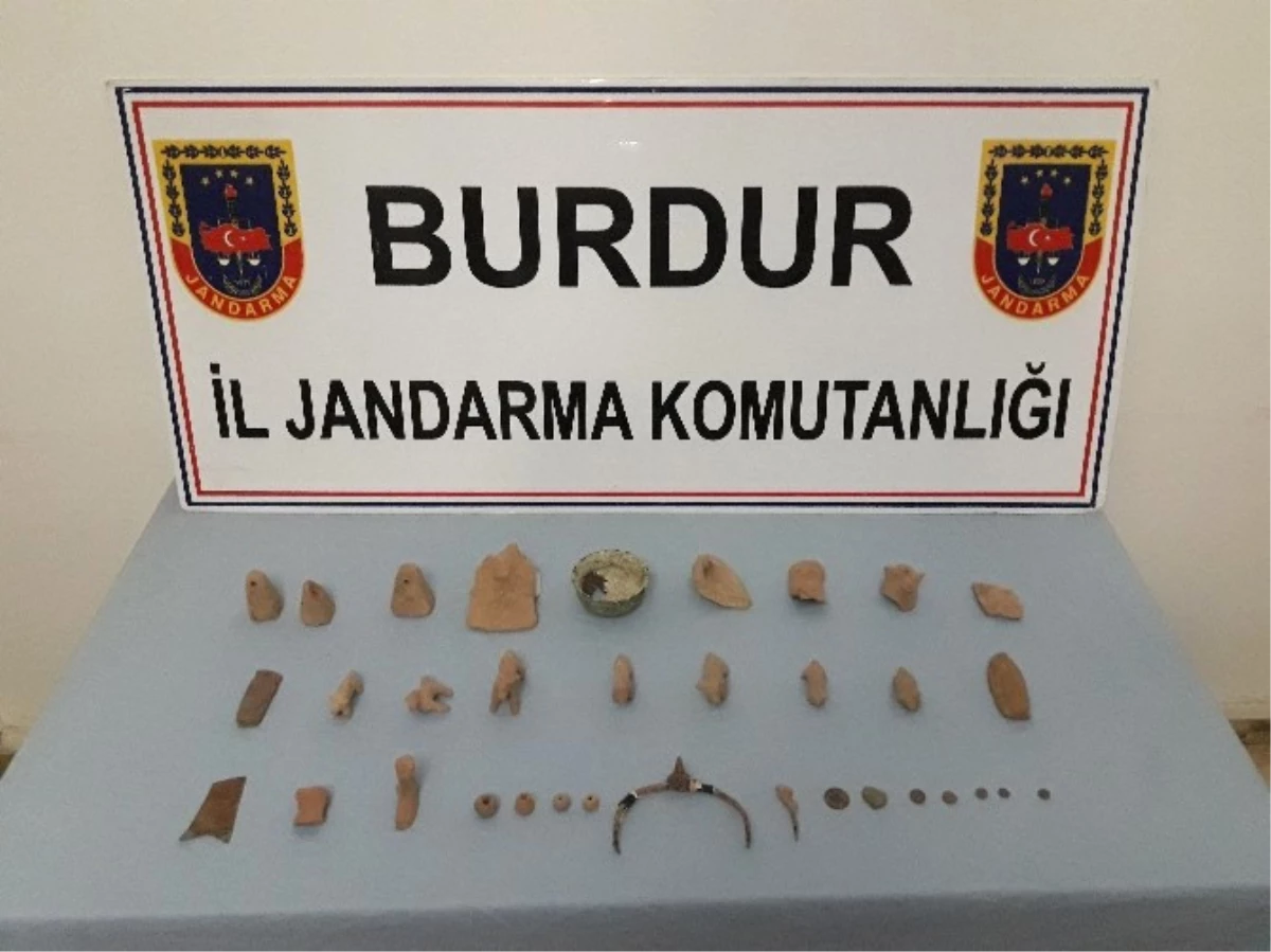 Burdur\'da Tarihi Eser Operasyonu