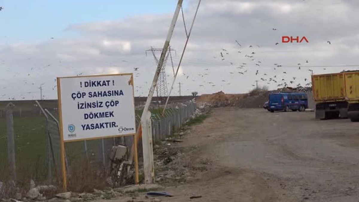 Çöplükte \'Kimyasal Atık\' Kazısı