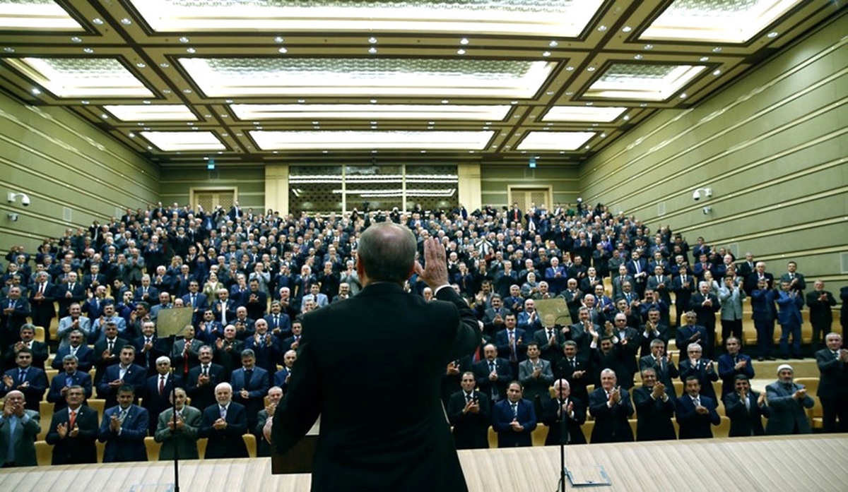 Cumhurbaşkanlığı Külliyesi\'nde Muhtarlar Toplantısı