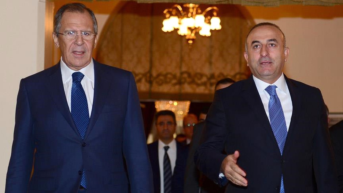 Dışişleri Bakanı Çavuşoğlu, Rus Bakan Lavrov ile Görüştü (2)