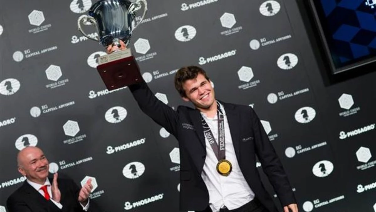 Dünya Satranç Şampiyonu Üçüncü Kez Magnus Carlsen