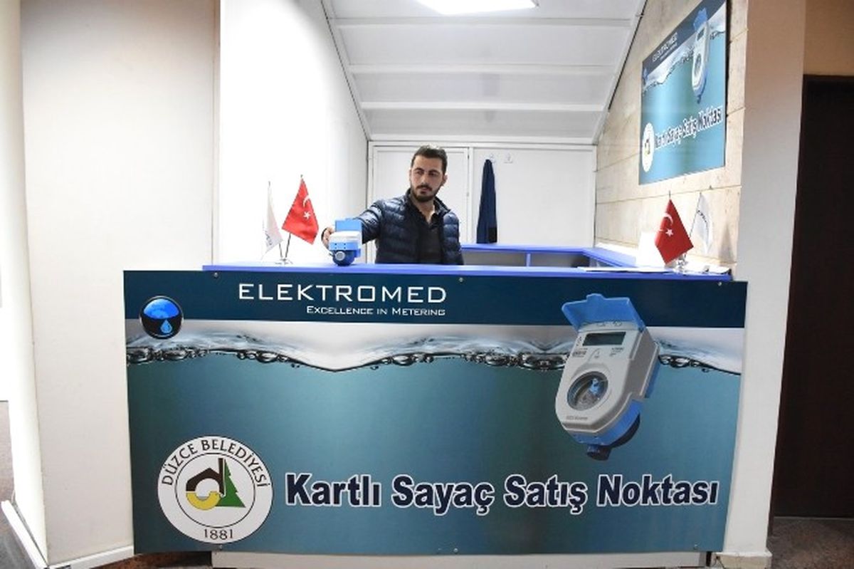 Düzce\'de Elektronik Kartlı Su Sayacı Teşvik Ediliyor