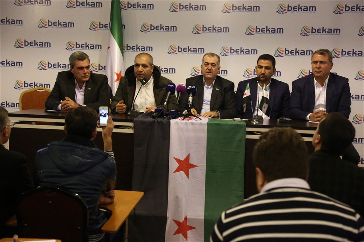 Halep\'teki Sivillere Yönelik Saldırılara Tepki