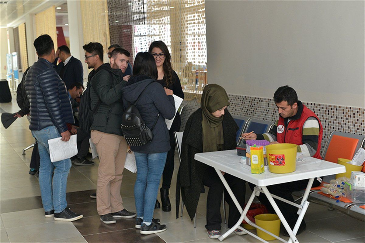 Kmü\'de Kan Bağışı Kampanyası
