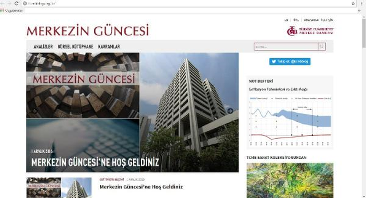 Merkez Bankası Çalışanları İçin Blog Açtı