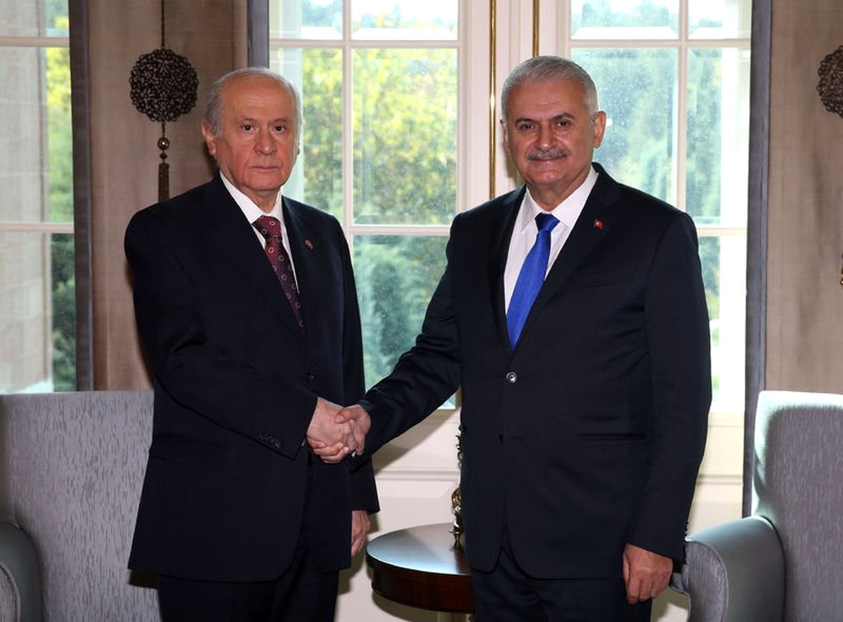 MHP Genel Başkanı Bahçeli, Çankaya Köşkü\'nden Ayrıldı