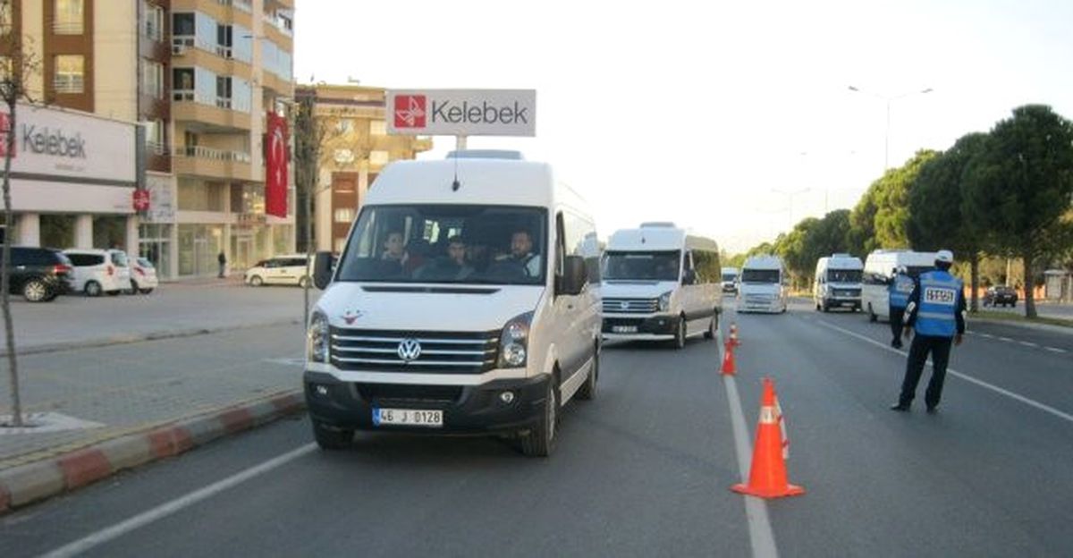 Okul Servislerine Kış Denetimi