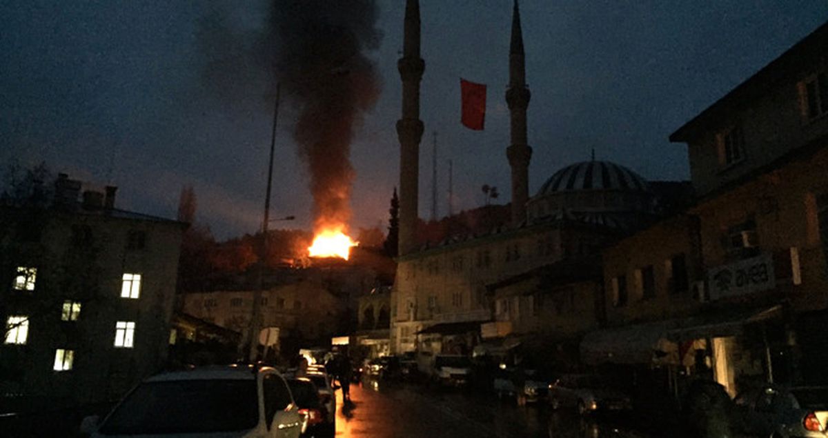 12 Kişinin Öldüğü Adana'nın Aladağ İlçesinde Yine Yangın Çıktı